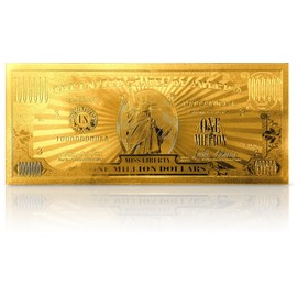 American Art Classics Gold Million Dollar Bill Commemorative