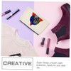 BIUDECO 10pcs Heat Transfer Makeup Bags DIY Sublimation Blank Cosmetic