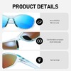 LKEYE Bifocal Reading Sunglasses for Men Women Sports Style Sun