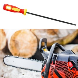 Generic Chain Saw Chain Sharpening File Comfortable Handle, Chain Sharpening Tool, Chain Saw Accessories, Durability Professional, 4.8mm