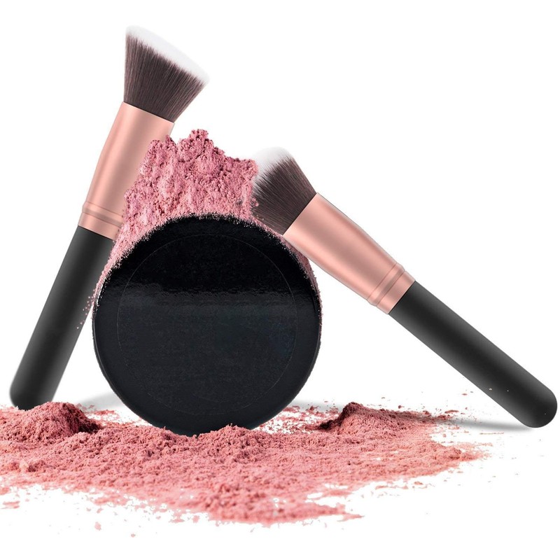 SIUONI Makeup Brushes 17 Pieces Premium Synthetic Foundation Brush Powder