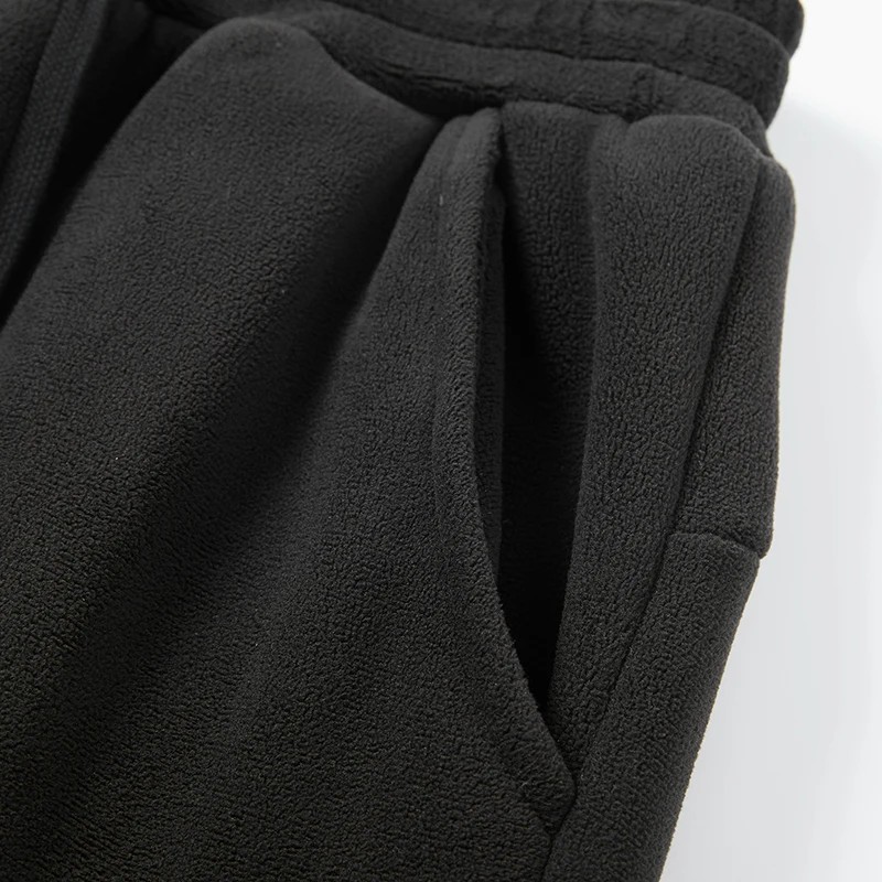 Toolzia Unisex Sherpa-Lined Winter Fleece Sweatpants