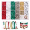 Christmas Letter Beads for Threading Bracelets DIY Crafts Letter Beads