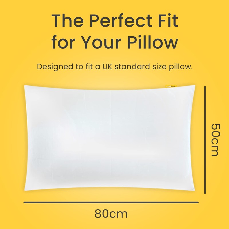 Cosi Home Cooling Pillow Cases (2 Pack) Q-Max 0.45, Double-Sided