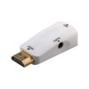 Goobay 44793 Kompakter HDMI / VGA Adapter inkl. Audio, HDMI-Stecker
