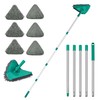 JEHONN Wall Cleaner Mop with Long Handle 82 Inches, 3-in-1