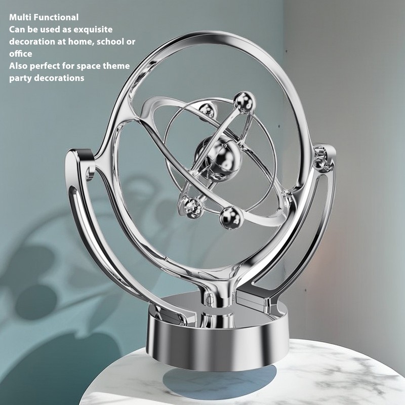 Perpetual Motion Ball Ornament Decorative USB Battery Powered Electronic Perpetual