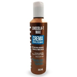GAERO GLOBAL SOLUTION Crema Para Peinar Chocola-t Max Neferti By Gaero Shop | Reestructura, Regenera E Hidrata La Fibra Capilar | Queratina | 300ml