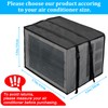 Luxiv Newest Design Mesh Window Air Conditioner Cover Outdoor, Support