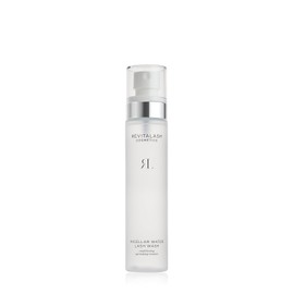 RevitaLash Cosmetics, Micellar Water Lash Wash, 3.3 fl oz e 100 ml. Agua micelar para limpieza de pestañas, cejas y maquillaje ojos. Hipoalergénico y