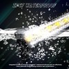 SLARY 22 Inch 120W LED Light Bar White/Amber Flasing Strobe