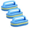 3 PCS Bathroom Cleaning Sponge, Bathroom Sponge, Sponge Brush with