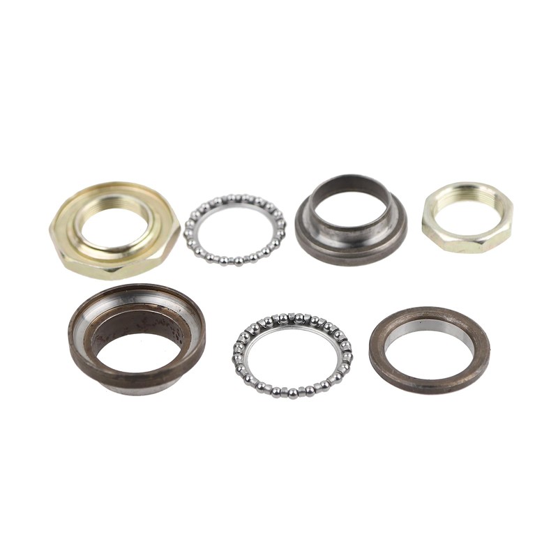 Minho Motorcycle Steering Stem Rod Bearing Ring Kit Compatible with