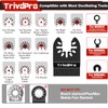 Oscillating Tool Blade Multitool Blades - TrivdPro 100pcs Multi Tool