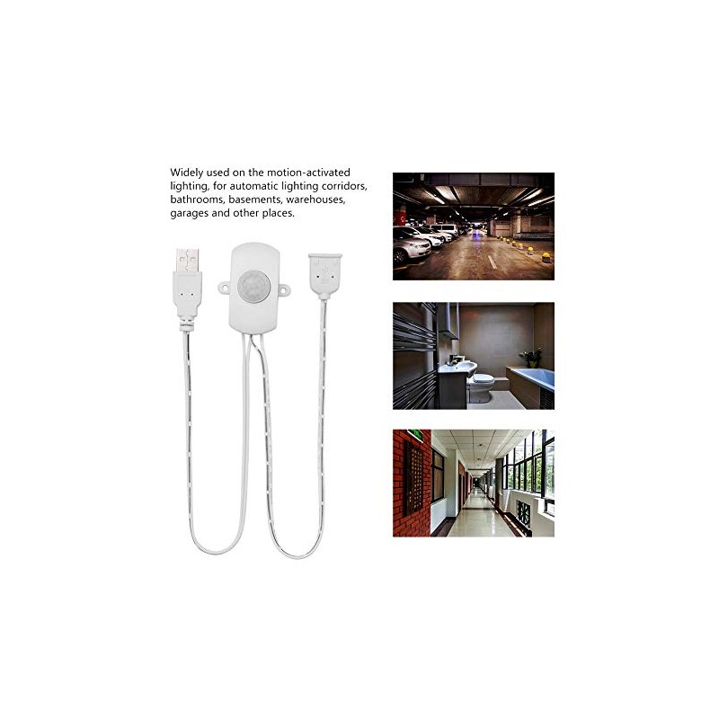 5-24V PIR USB Switch, IR Sensor Light Switch USB Motion