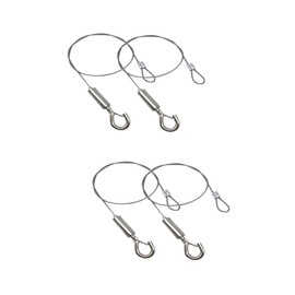 Operitacx 4 Stck. Aufhängeseil für Pflanzenlampe und Hängeseil mit Sicherheitsverschluss für LED Lampen Banner und Ausstellungen zum Aufhängen von Licht und Ausrüstung