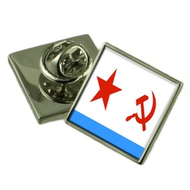 The Sowjetische Navy Ensign Military Tairy USSR Flag Honor Pin Badge Pocket