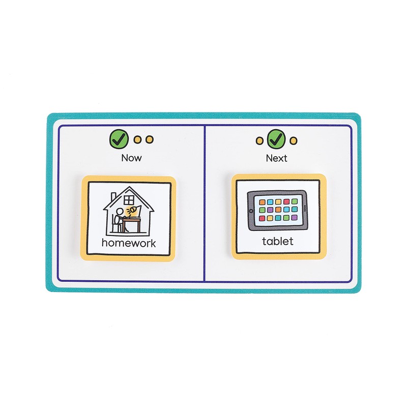 Now and Next Board with 35 Visual Symbols Based Around