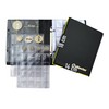 COLLECTOR - Coin Album for 126 mix sizes coins, 10