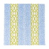 Caspari Knots And Spots Blue & Green Luncheon Napkins -