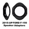 225 Front Door 6.5" Speaker Adapter Spacer Rings For Ford