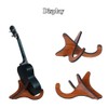 Coret Ukulele Wooden Stand, Small Guitar Musical Instrument Stand, Portable