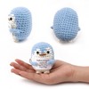 caiyjhao Crocheted Penguins, Hand-Knitted Penguin Dolls Cute and Interesting Penguin