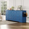 DWVO Farmhouse 7 Drawer Dresser for Bedroom, 60 Inch Large