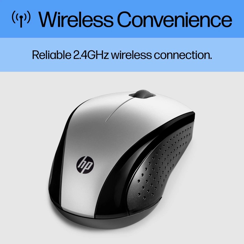 HP X3000 G3 Wireless Optical Mouse Comfortable Design Multi Surface