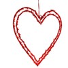 Kurt S. Adler 12-Inch Lighted LED Heart Window Decor
