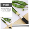 GRIRIW 2pcs Pepper Corers Ergonomic Chili Core Removing Tools for