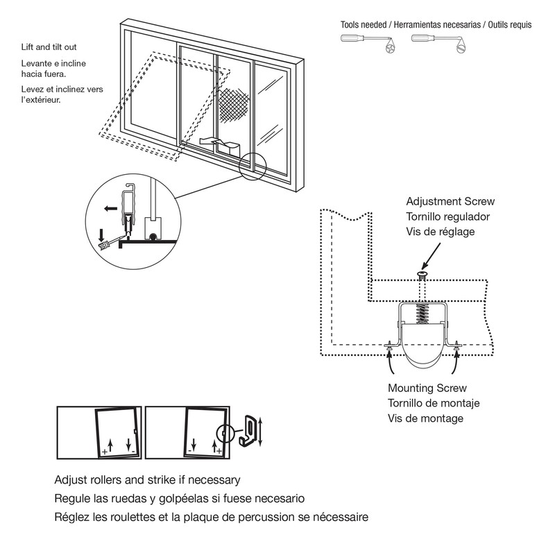 Prime-Line B 617 1 In. Nylon Spring-Loaded Rollers for Sliding