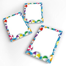 JuNa-Experts Mini Notepads Swimming Pool Party Bag Guest Gift Birthday Children's Birthday Wedding Christening Girls Boys Boys