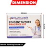 STELLMACHER 38 Pcs Suture Practice Kit Complete Kit for Medical