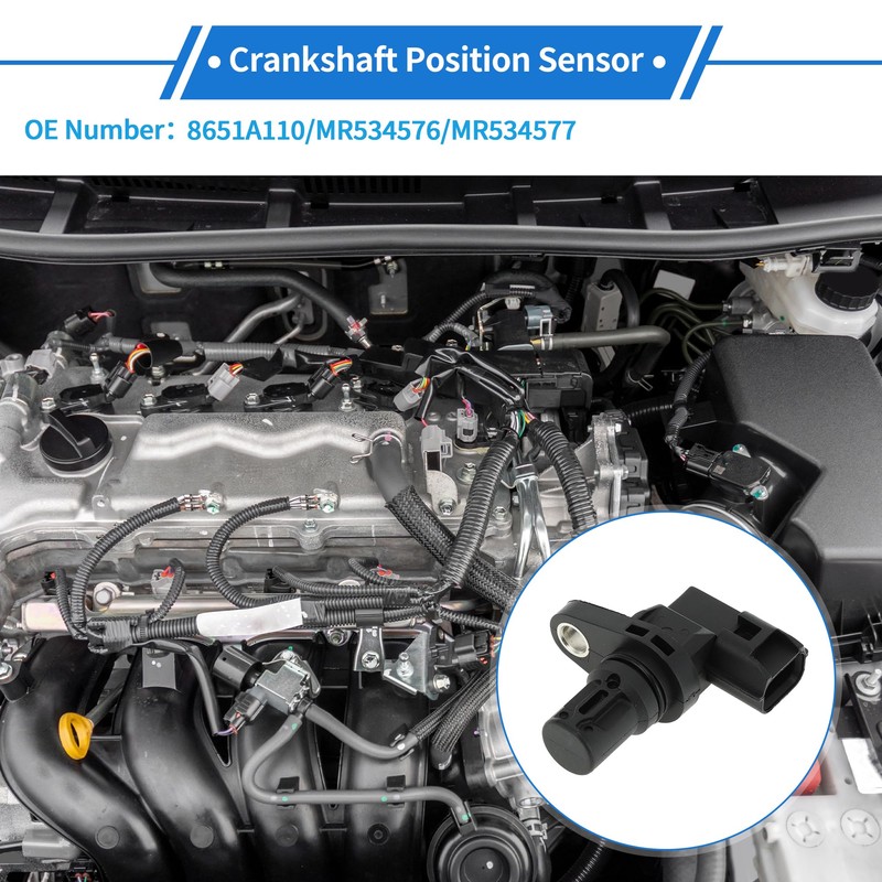 VekAuto 1 Pc Crankshaft Position Sensor for Mitsubishi Lancer ES