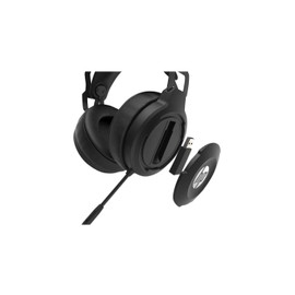 HP X1000 Wireless Gaming Headset (Wireless USB Dongle, 7.1 Surround Sound, 50 mm Driver, Microphone, LED Mute Display) Black Standard