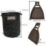 AMES Leaf Scoops Hand Rake Set with Collapsible Pop-Up Garden