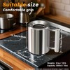 BGIORI Heavy Mug 18LB 10 oz Stainless Steel Dumbbell Cup