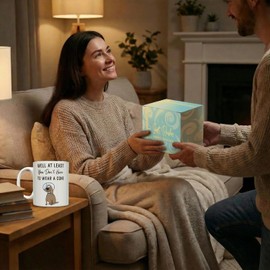 Funny Get Well Soon Gifts for Women Men, After Surgery Recovery Encouragement Gift for Friends, Humor Sympathy Mugs Gifts for Him, Feel Better for Sick Man - Well At Least You Dont Have to Wear A Cone