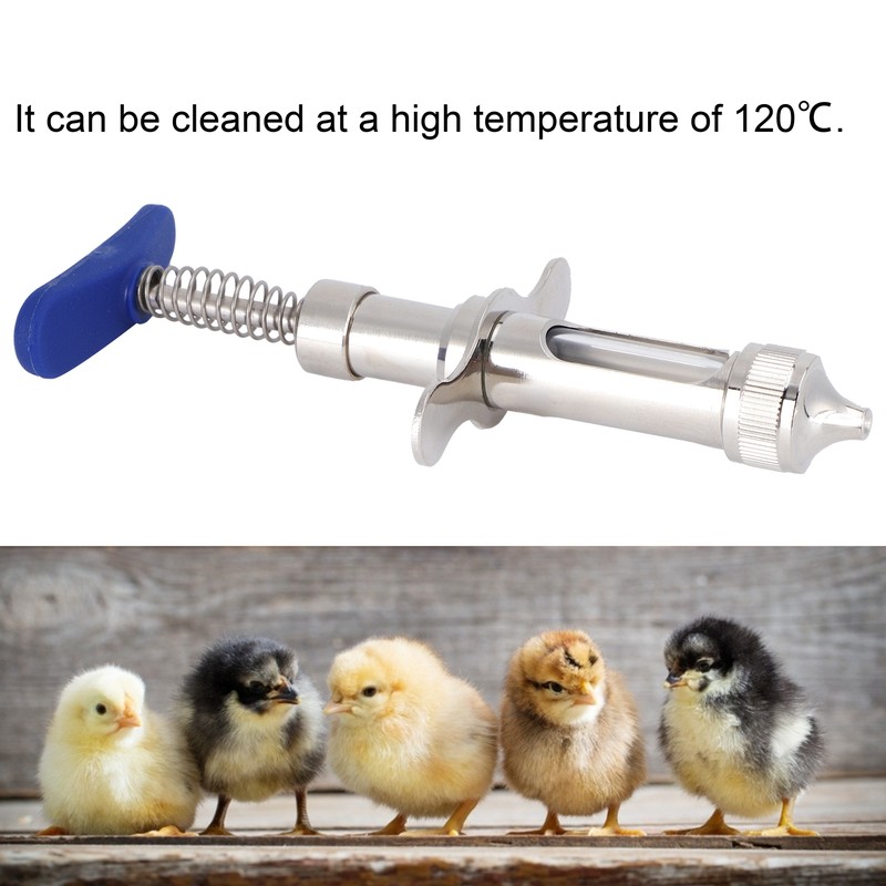 2cc Continuous Inoculator Automatic Syringe Injector Vaccine Injection for Chickens