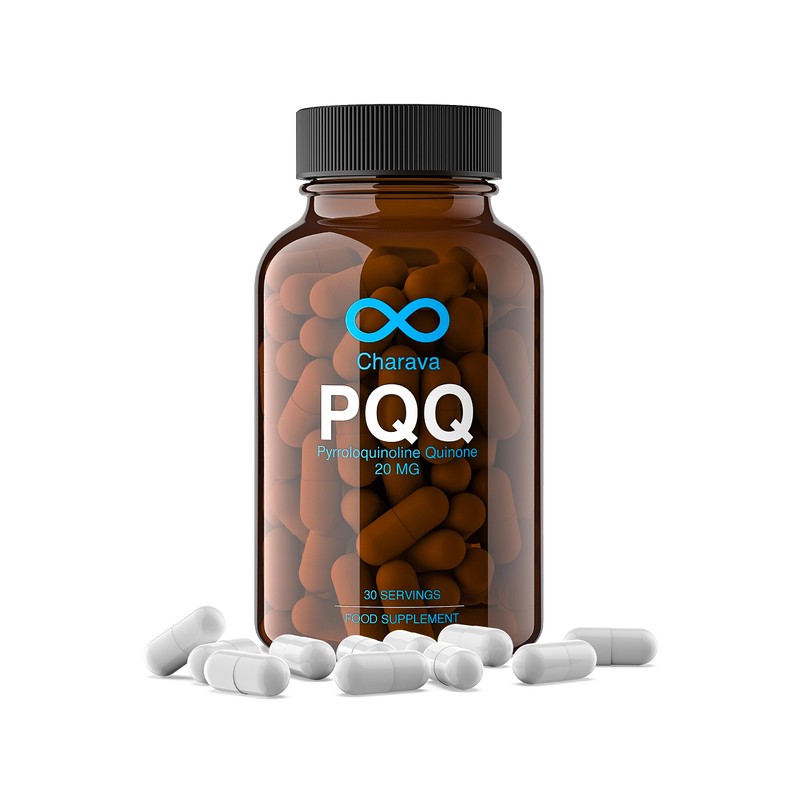 Charava PQQ 20mg - 30 Servings - 99%+ Highly Purified