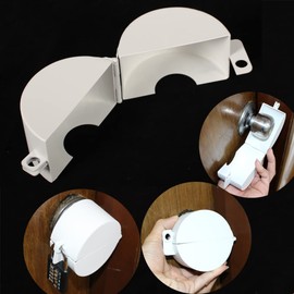 Door Handle Lock, Door Knob Lock Out Device,Cover to Disable The Doorknob/Faucet/Valve, Prevents Turning of Door Knob and Access to Keyhole, Operating The Knob (Password Hanging Lock)
