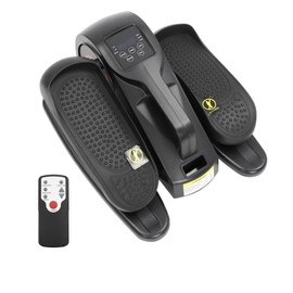 Under Desk Elliptical Exercise Machine Modern Compact Elipse Leg Exerciser with Remote Control and LED Display 50W Portable Elliptical Stepper Electric Elliptical Trainer for Seniors Adults and Teens