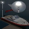 Besramtic Folding Stern Light Boat Anchor Light LED Marine Navigation