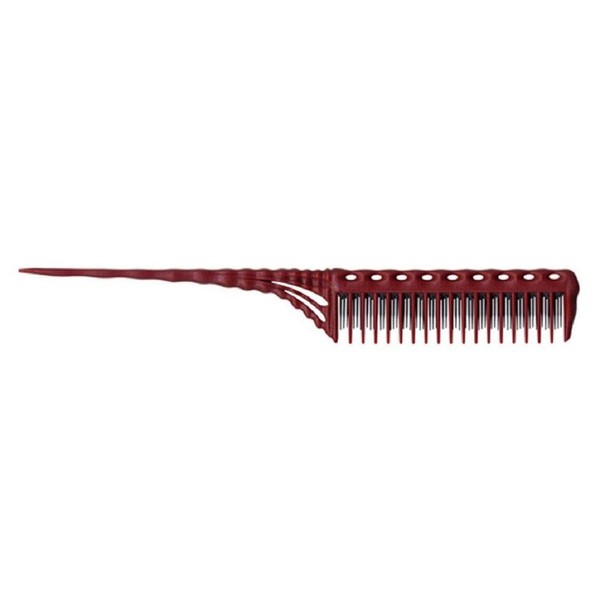 Y.S. Park YS-150 Teasing Tail Comb, Red, 0.016 kg