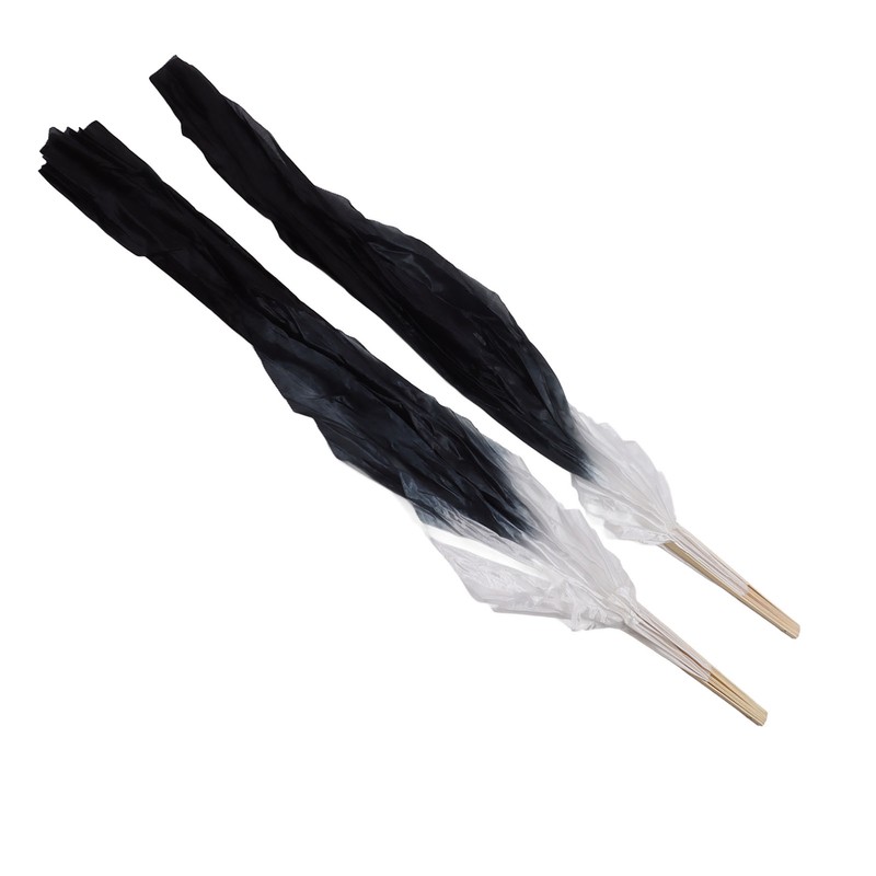 1 Pair Long Dance Fan Soft Beautiful Classical Dancing Fan