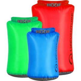 Ultralight Dry Bag Multi-Pack, Siliconized Rip-Stop Fabric With Fully Taped Seams