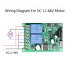2 Channel 12V 24V Radio Receiver Universal Radio Remote Control