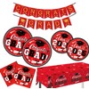 Graduation Decorations 2025, Graduation Plates Napkins Congrats Grad Banner, Tablecloth,