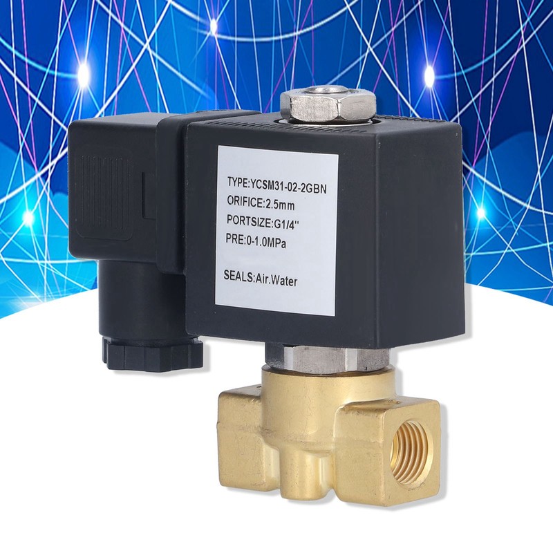 Solenoid Valve Small Power Moisture Proof Electromagnetic Valve for Industrial